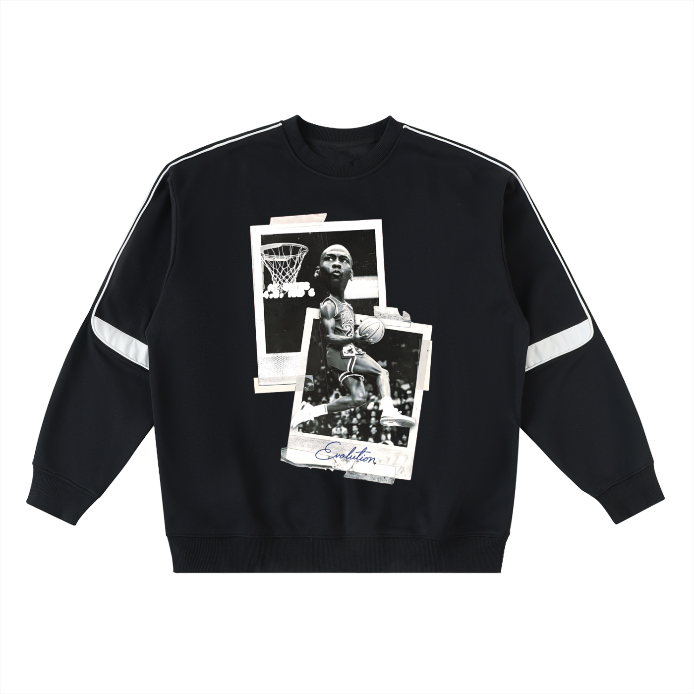 Jordan Come Fly With Me Oversized Crewneck Taped Sweatshirt