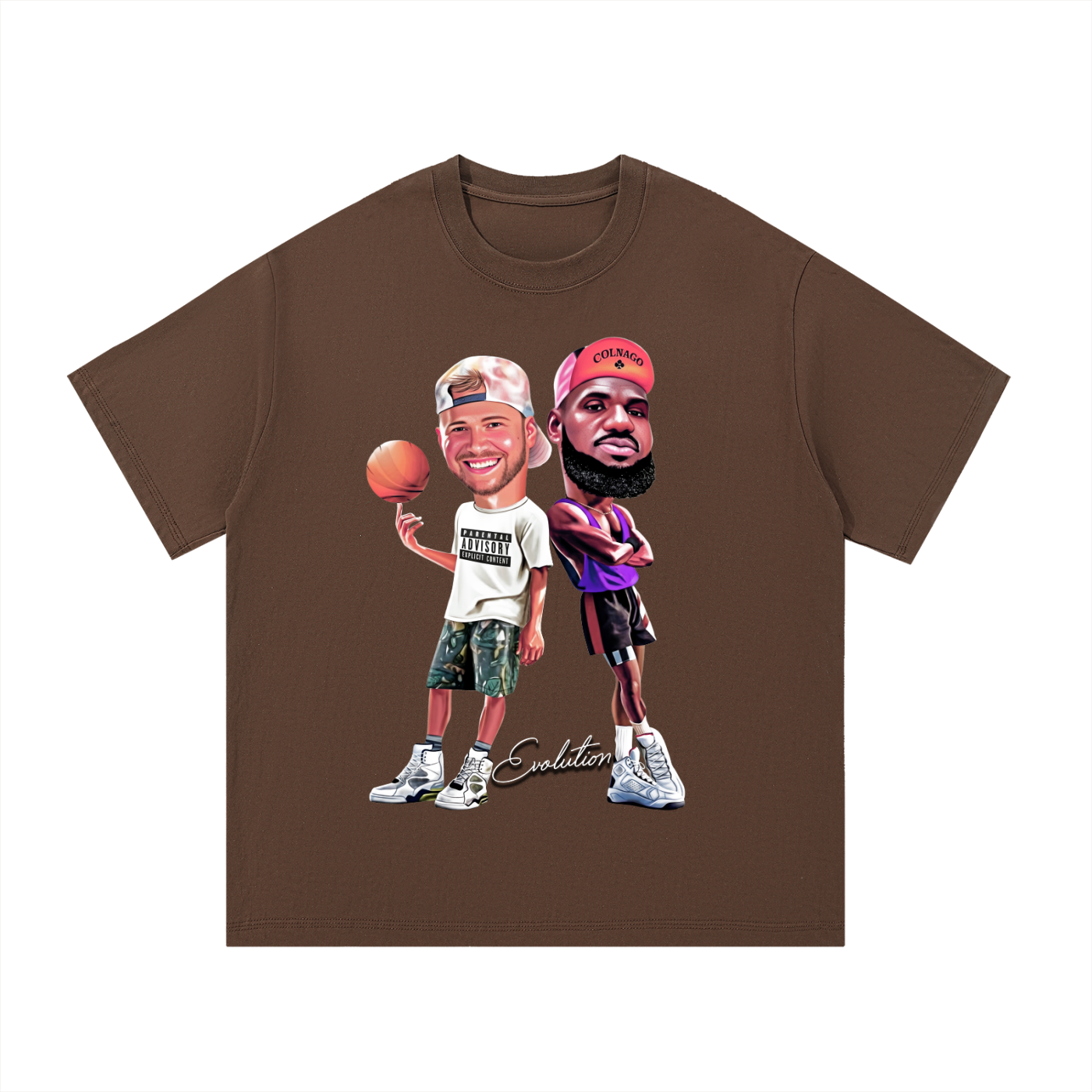 Luka x Lebron White Man Can't Jump T-Shirt