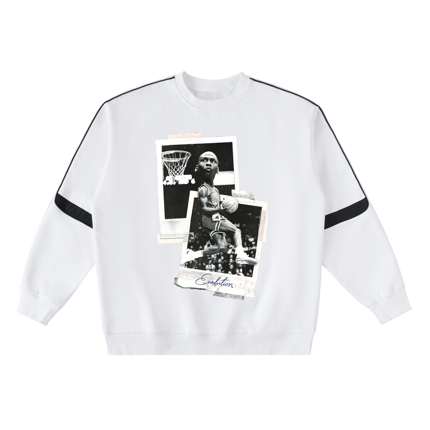 Jordan Come Fly With Me Oversized Crewneck Taped Sweatshirt